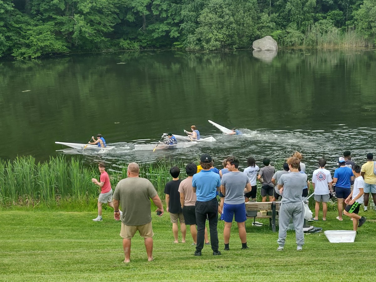 TPSHOS's tweet image. Great exercise of team boat building for @TrinityPawling Senior Leadership Program! #collaborativeleadership #LeadershipMatters #onward