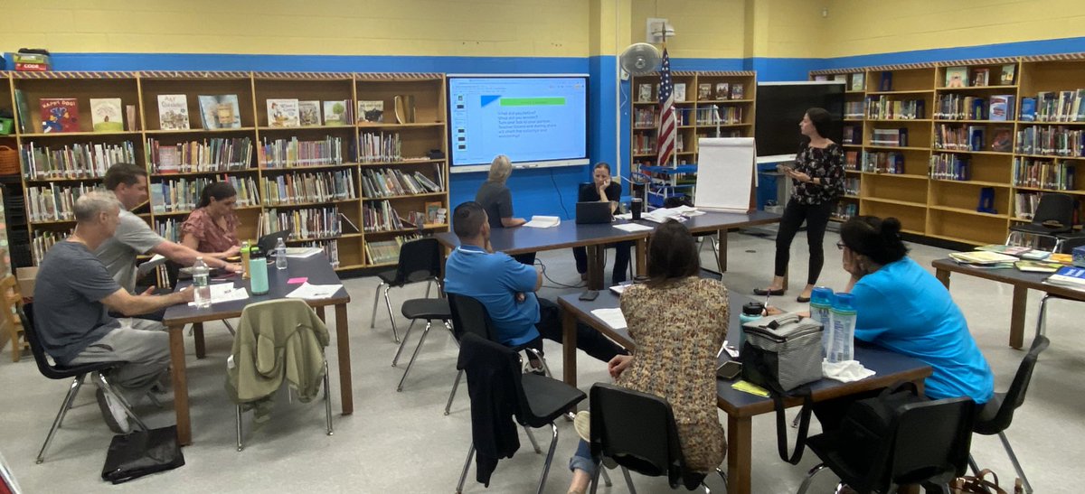 Daniellenola7's tweet photo. THE Public School 13 Leading and experimenting at the Lab Site @MartuccioPaul “Champions practice in and through June!” Lesson Study around 3-Act Tasks-5th grade team exploring more ways to deepen student thinking!  #ALL about student engagement!@DrMarionWilson @ARLodico https://t.co/bv8lYkJFQi