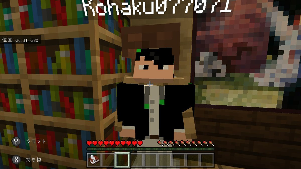 piyochan705's tweet photo. 防具立てになりきる琥珀
#freeflat #Minecraft #マイクラ #マインクラフト https://t.co/dJcAyOkO92