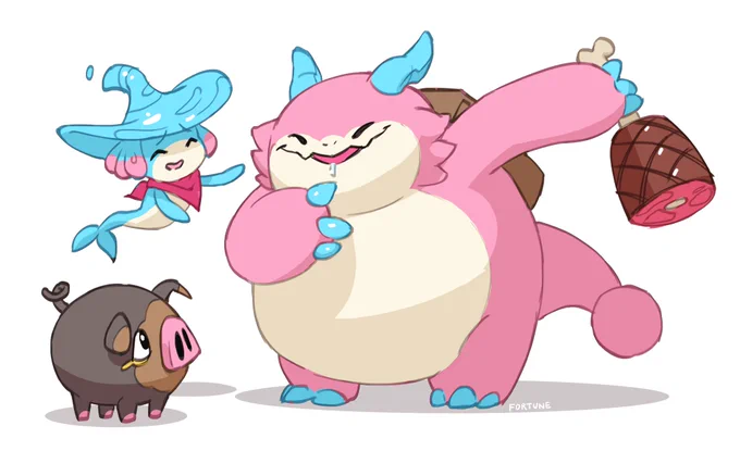 Oh Choncc... no you can't... 😅
#Lechonk #Choncc 