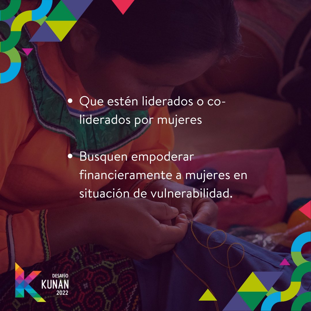 BelcorpCorp's tweet photo. ¡Postula a la categoría #ImpulsaMujer! ✨

¿Tienes un emprendimiento social que genera oportunidades de desarrollo económico para mujeres en situación de vulnerabilidad? ⬇

Aplica al #DesafíoKunan2022 en https://t.co/6wpiDToQjc 

#EmprendimientoSocial #EmpoderamientoFemenino https://t.co/RFmCAuxYcL