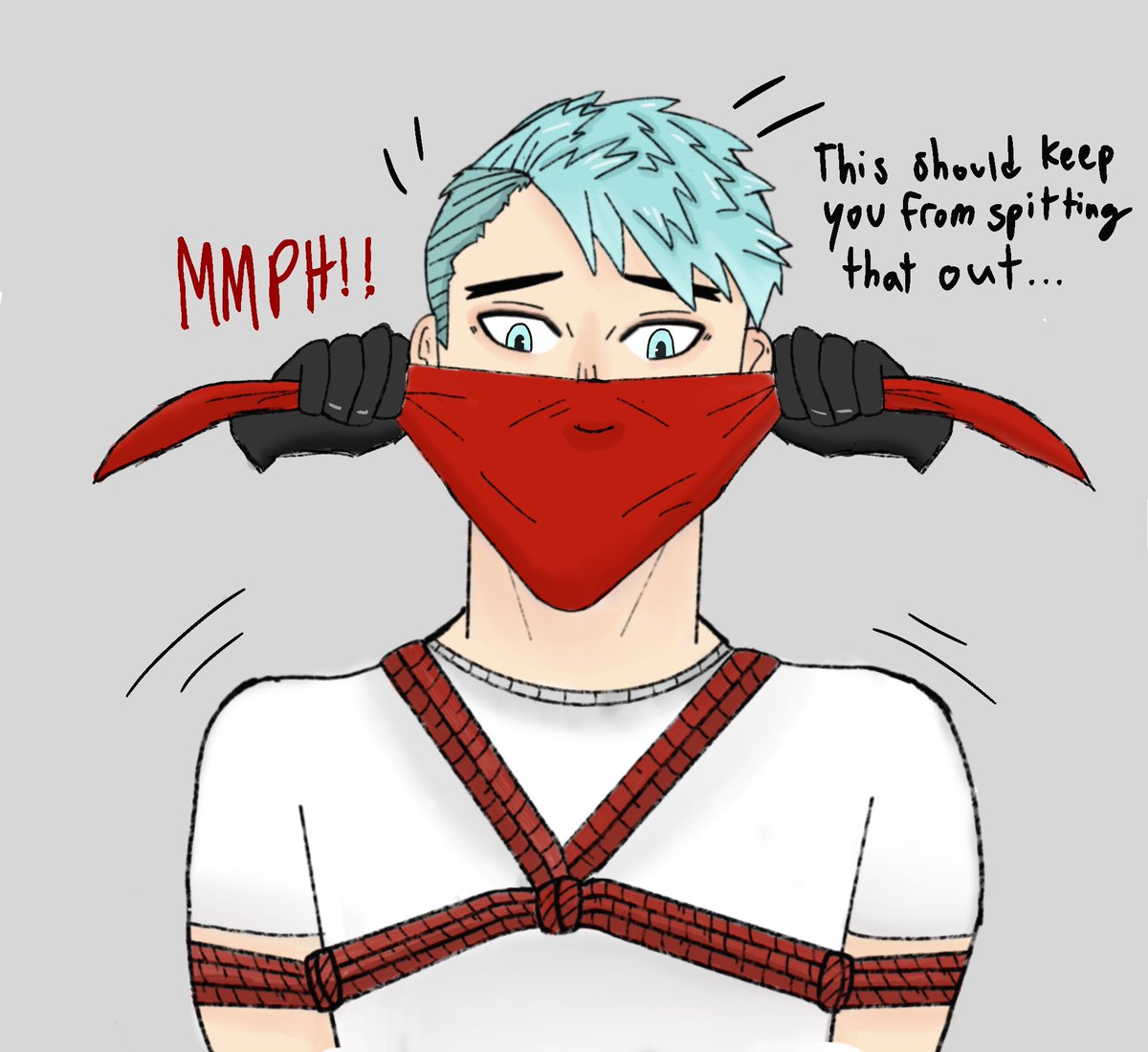 FangDraws's tweet photo. Caspar got roped into some “training”
-
#bondageart #gagged #caspar #fe3h #fe3hnsfw #bondage https://t.co/m8Ae1l68IY