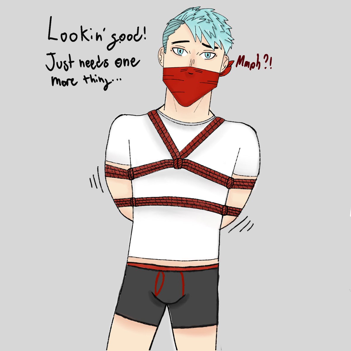 FangDraws's tweet photo. Caspar got roped into some “training”
-
#bondageart #gagged #caspar #fe3h #fe3hnsfw #bondage https://t.co/m8Ae1l68IY