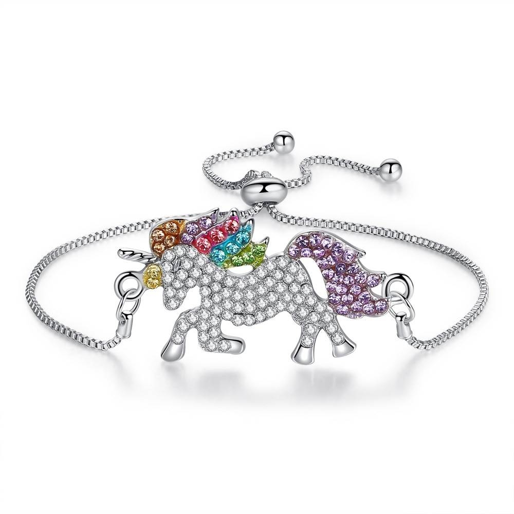 Unicornmix2's tweet image. Rhinestone Unicorn Charm Women's Bracelet #unicorndesign #nice #home unicornmix.com/rhinestone-uni…