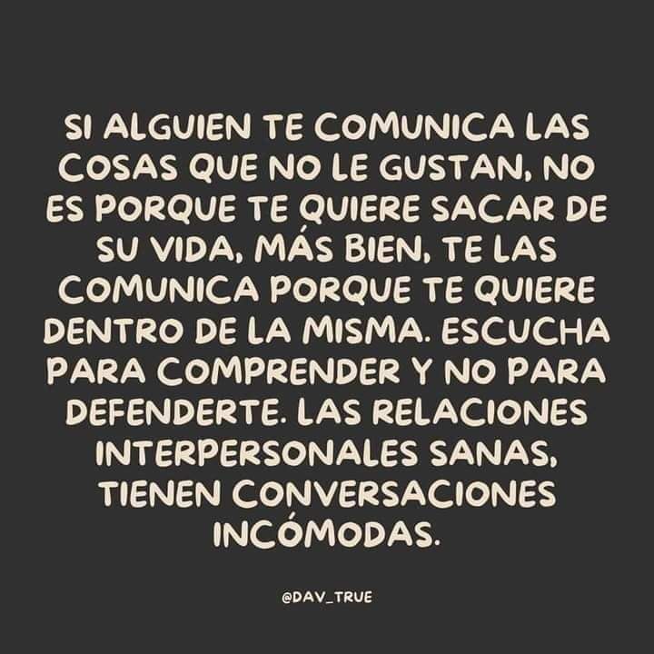 JOSEESCAURIZA's tweet photo. Las relaciones sanas tienen conversaciones incómodas. https://t.co/2b0WSUBleR