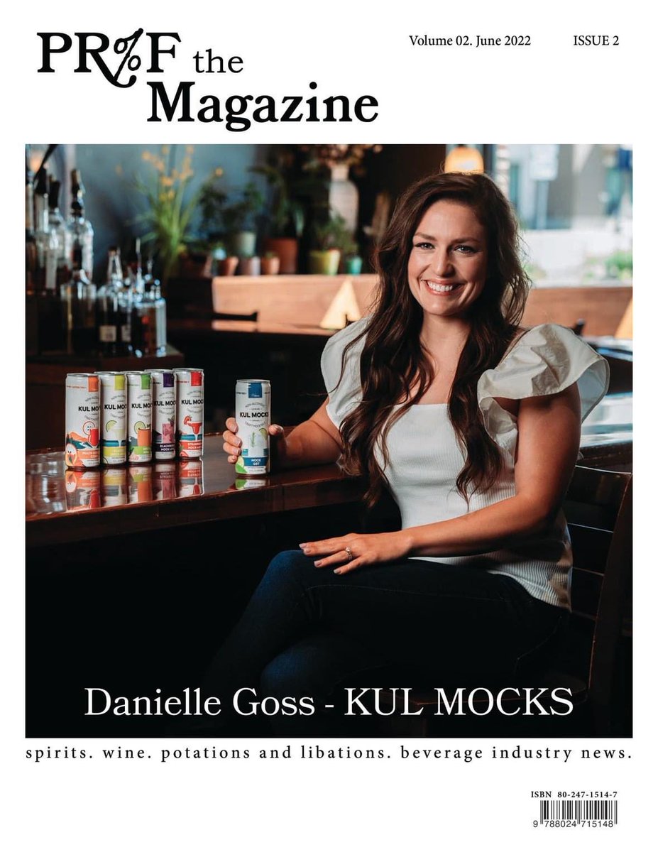 MicheleTell's tweet photo. Welcome to PR%F the Magazine June ‘22 issue featuring KUL MOCKS, created to give consumers the experience of drinking a delicious craft #cocktail-minus the alcohol developed by Nate and Danielle Goss.
https://t.co/S5YhiiQWad @Proofawards https://t.co/d6n5R9N72E #KulMocks https://t.co/DB1dUF0FTu