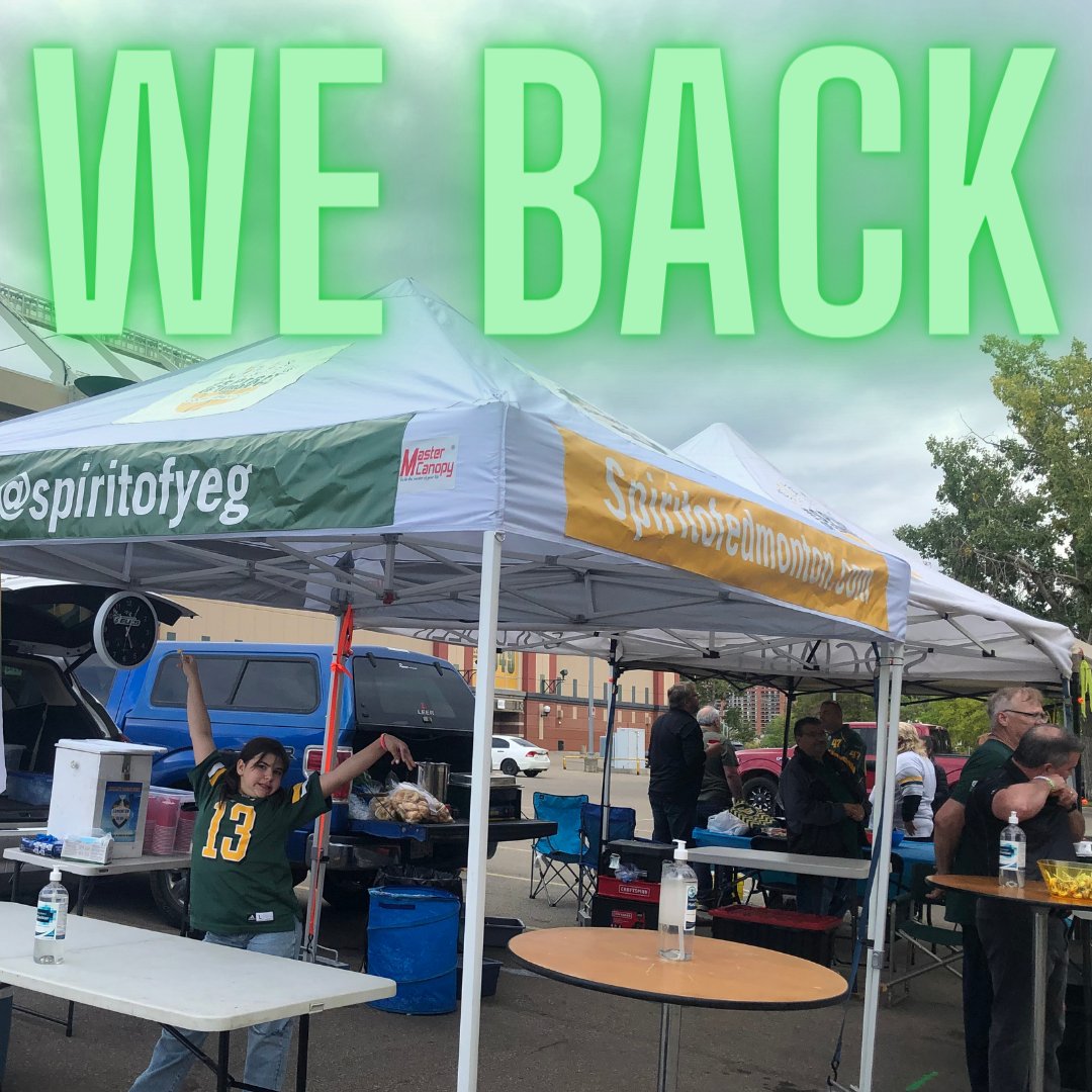 spiritofyeg's tweet photo. We back!!! 
Join us for a super fun tailgate tomorrow night 5pm-7pm. It's Stand with Ukraine night and we have some awesome Ukrainian treats! Come say hi!! GO ELKS GO!
.
.
.
#cfl #party #spirityeg #elks https://t.co/sDiP5GDL3B