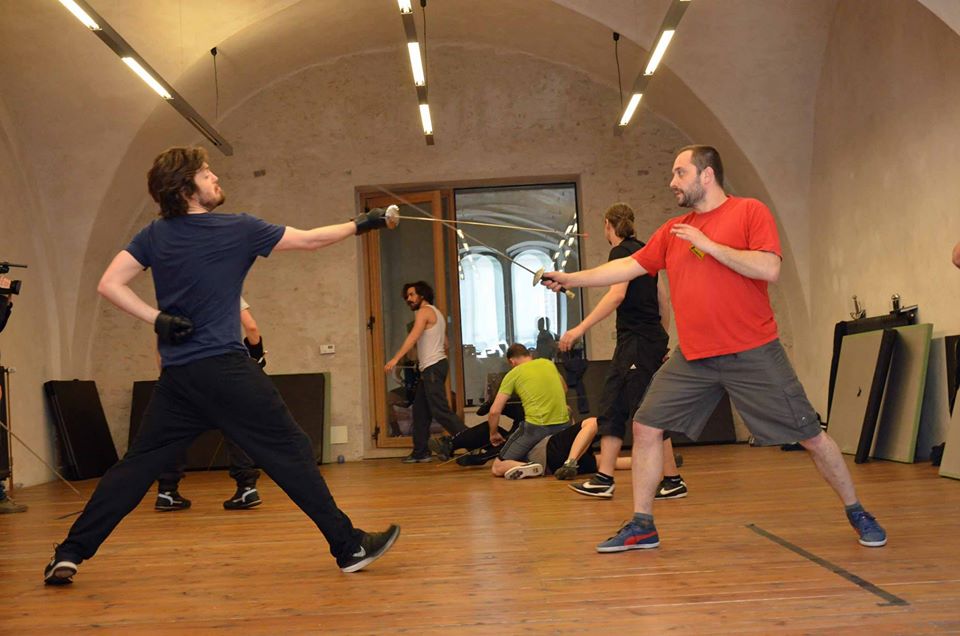 JuttaFreudig's tweet photo. #MusketeersEurope #TheMusketeers season 2 #Bootcamp 2014 ⚜️ #Swordfighting ⚔️ #TomBurke #LukePasqualino #lucapasqualino #SantiagoCabrera #HugoSpeer #MarcWarren #RomanSpacil #FlashbackFriday #MissingTheMusketeers https://t.co/nXNvvVwscK