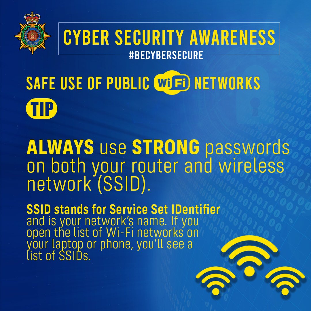 JDFSoldier's tweet photo. Land, Air, Sea and CYBER! The Jamaica Defence Force reminds everyone that threats come in many forms and we must be #cybersmart as we combat the dangers of the cyber world.
#JDFStrong #JDFSoldier #CyberSmart #JamaicasDefenceForce https://t.co/Z3IvRmFVLm