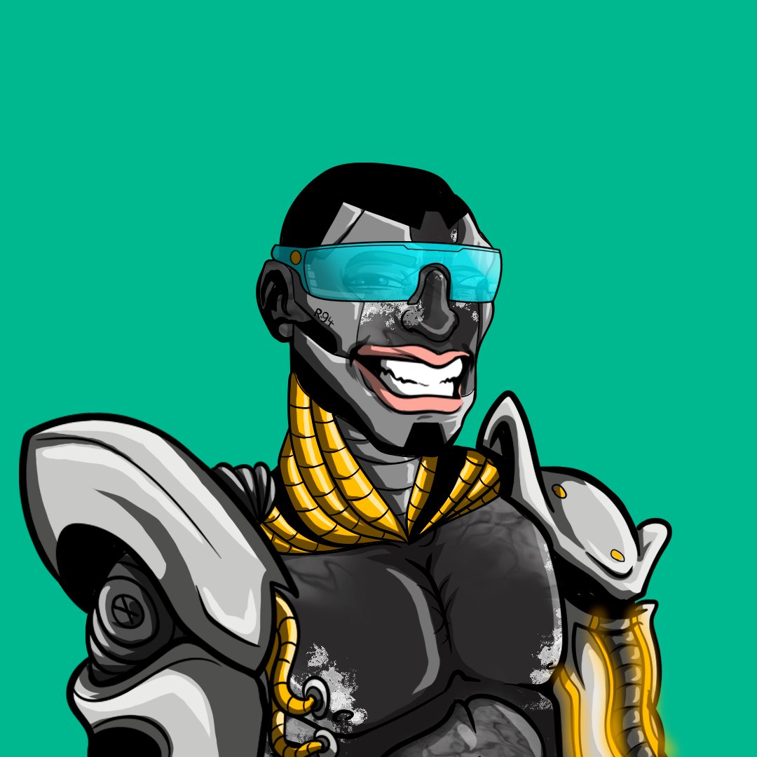 cryptocyborgz's tweet photo. This #CryptoCyborg would look lovely in your wallet? Don´t you think?🤩

#nfts #nft #nftart #nftcommunity #nftcollector #nftartist #Solana  #digitalart #cryptoart #art #SolanaNFTs  #opensea #nftcollectors #blockchain #nftdrop #nftcollectibles https://t.co/03pjLeHY1g