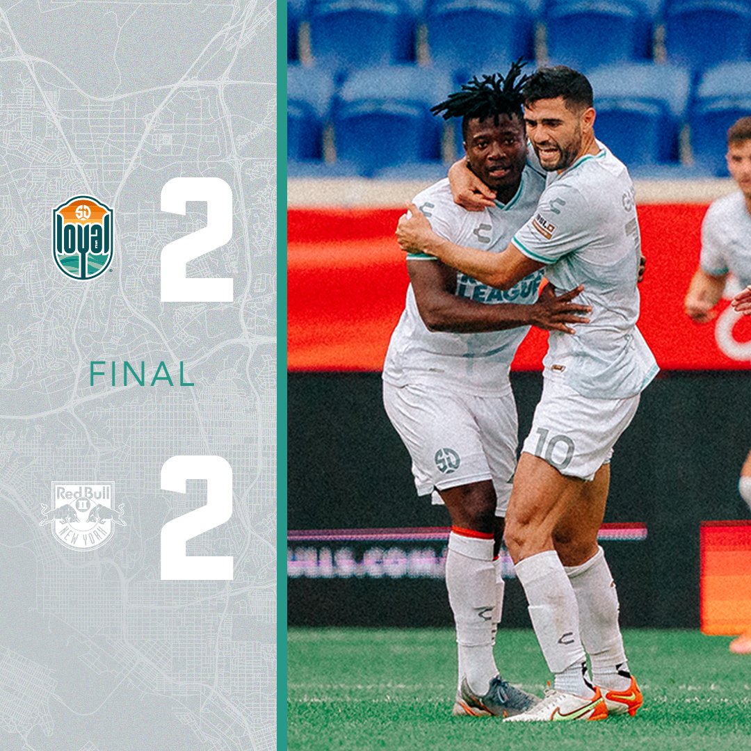 SanDiegoLoyal's tweet photo. 𝙁𝙡𝙞𝙥 𝙩𝙝𝙖𝙩 𝙨𝙘𝙧𝙞𝙥𝙩!

Stealing a point on the road, and we're coming back home. 

🎟 https://t.co/TxgGj0VOAF https://t.co/yeZG2KnBGC