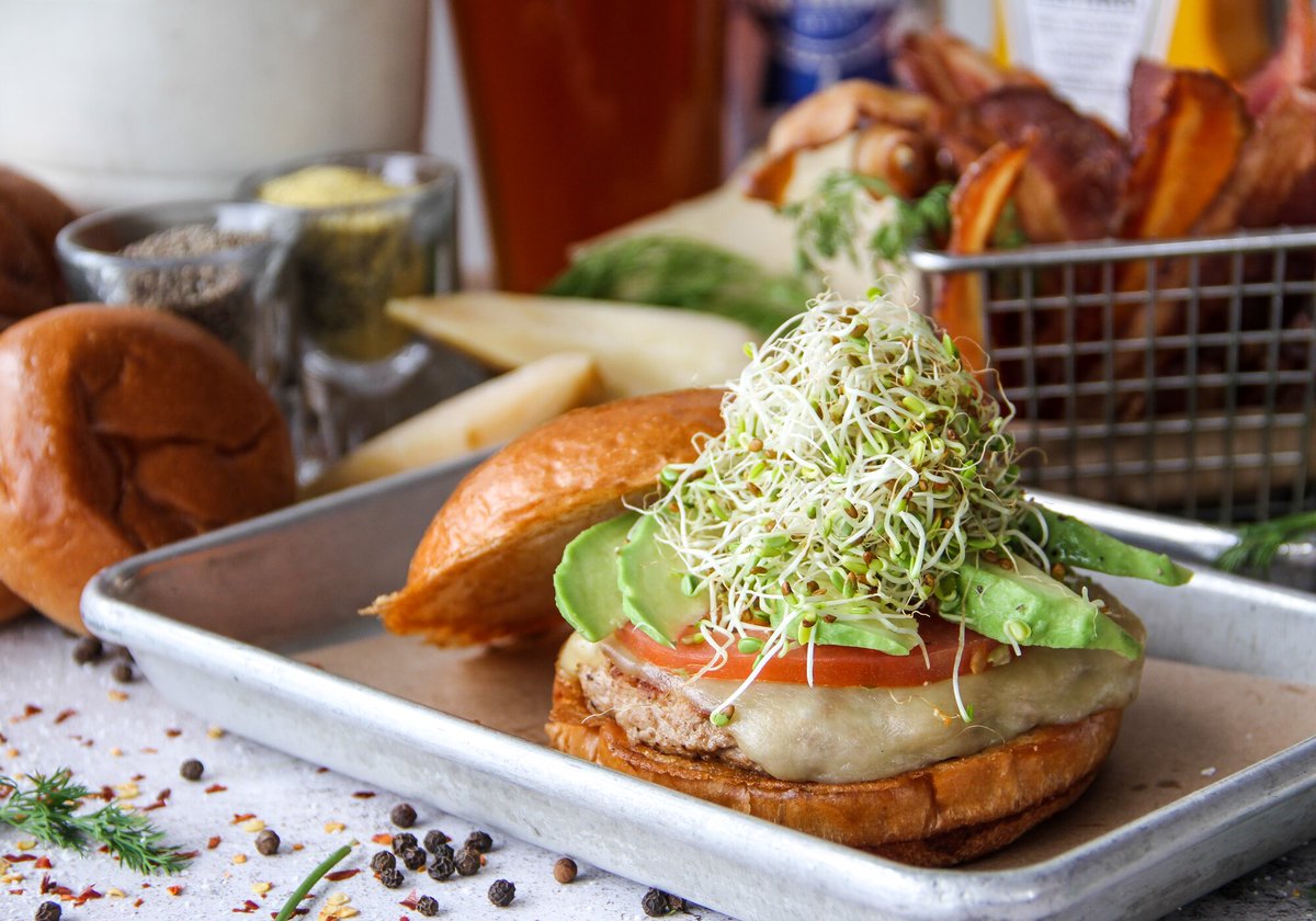 Our kind of tbt #tasteyburgerthursday turkey