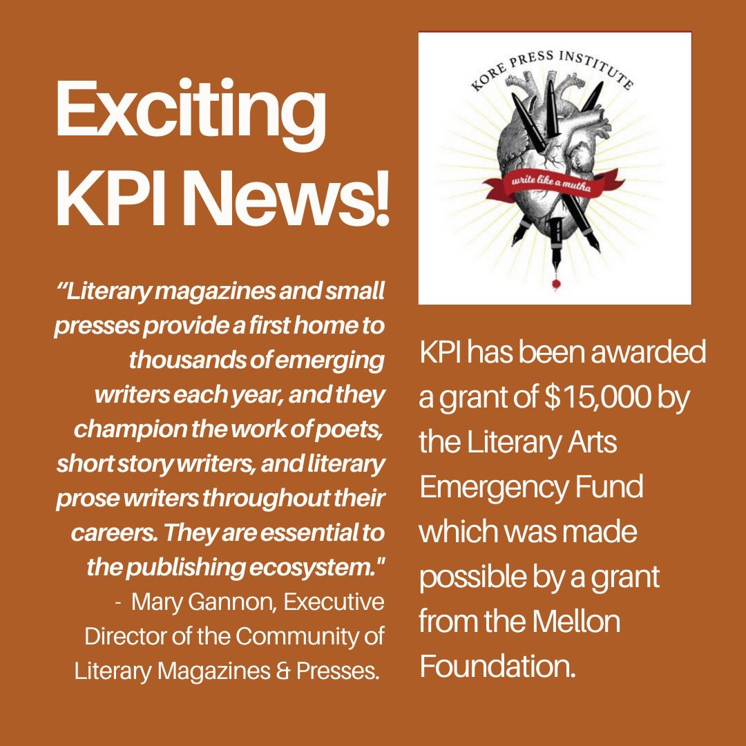 Kore Press Institute tweet media