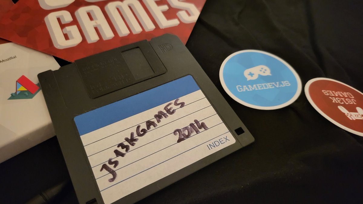 MishManners's tweet photo. Also got showered with @js13kGames presents from @end3r ๐
Thanks for having me as a 2021 judge. Looking forward to being back for the 2022 Game Jam ๐พ
#CodeEurope22 https://t.co/yR5fbQw1Br