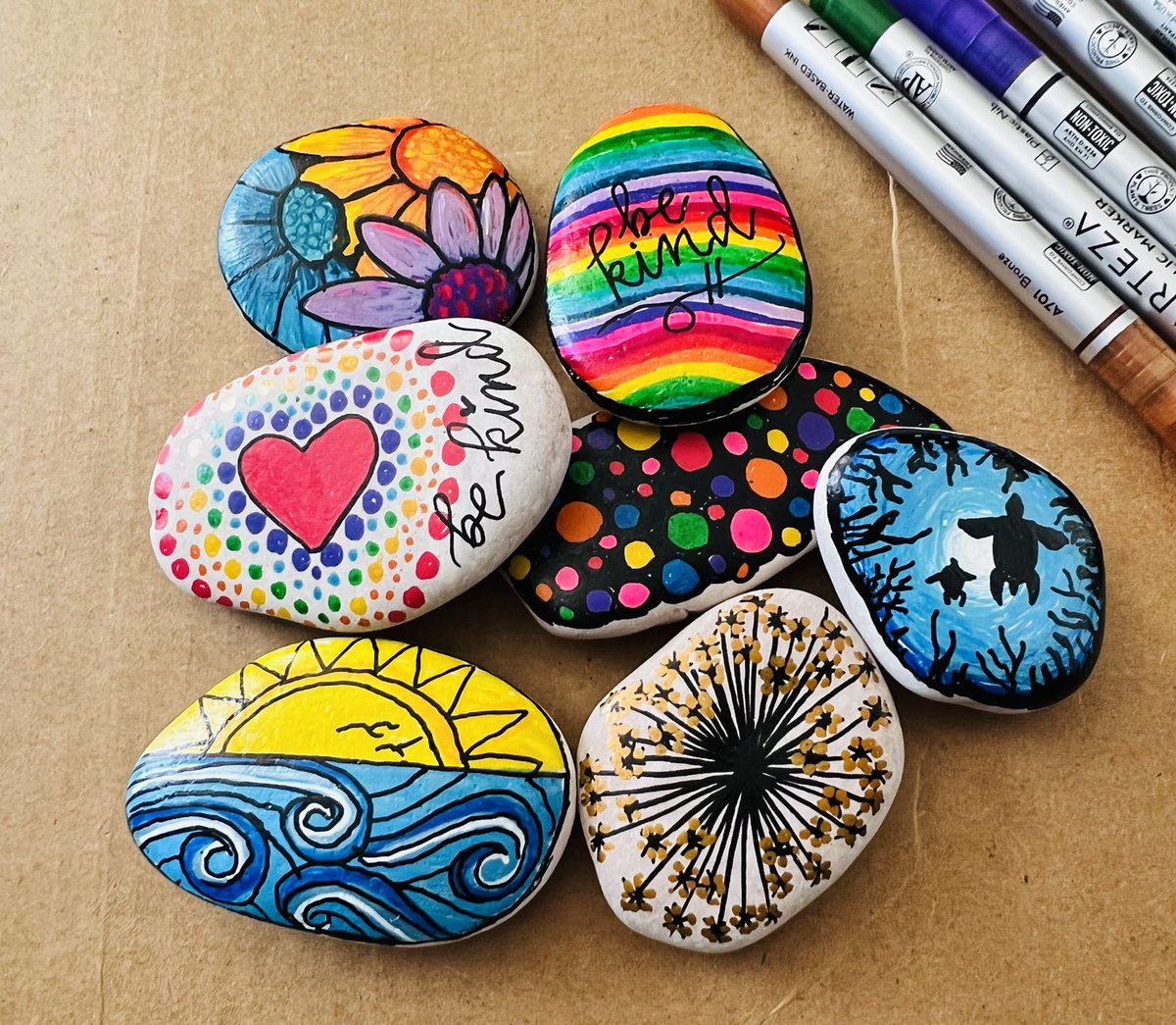 dacycansino's tweet photo. This rock drop is southeast side of San Antonio; Lakeside, Rigsby, and Copernicus! 
#paintedrocks #kindnessrocksproject #kindnessrocks https://t.co/dIxFBuSpy5