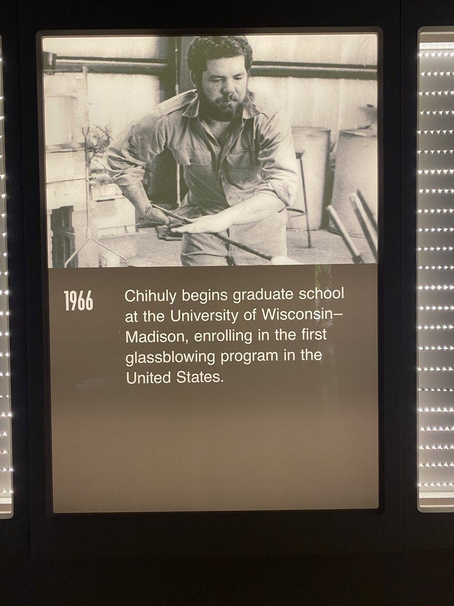 We’re here at the preview for the newest <a href="/OKCMOA/">OKC Museum of Art</a> exhibit that reinterprets the famed #Chihuly collection. 

“Chihuly Then and Now: The Collection at Twenty” provides historical context and a new perspective on the art and artist.