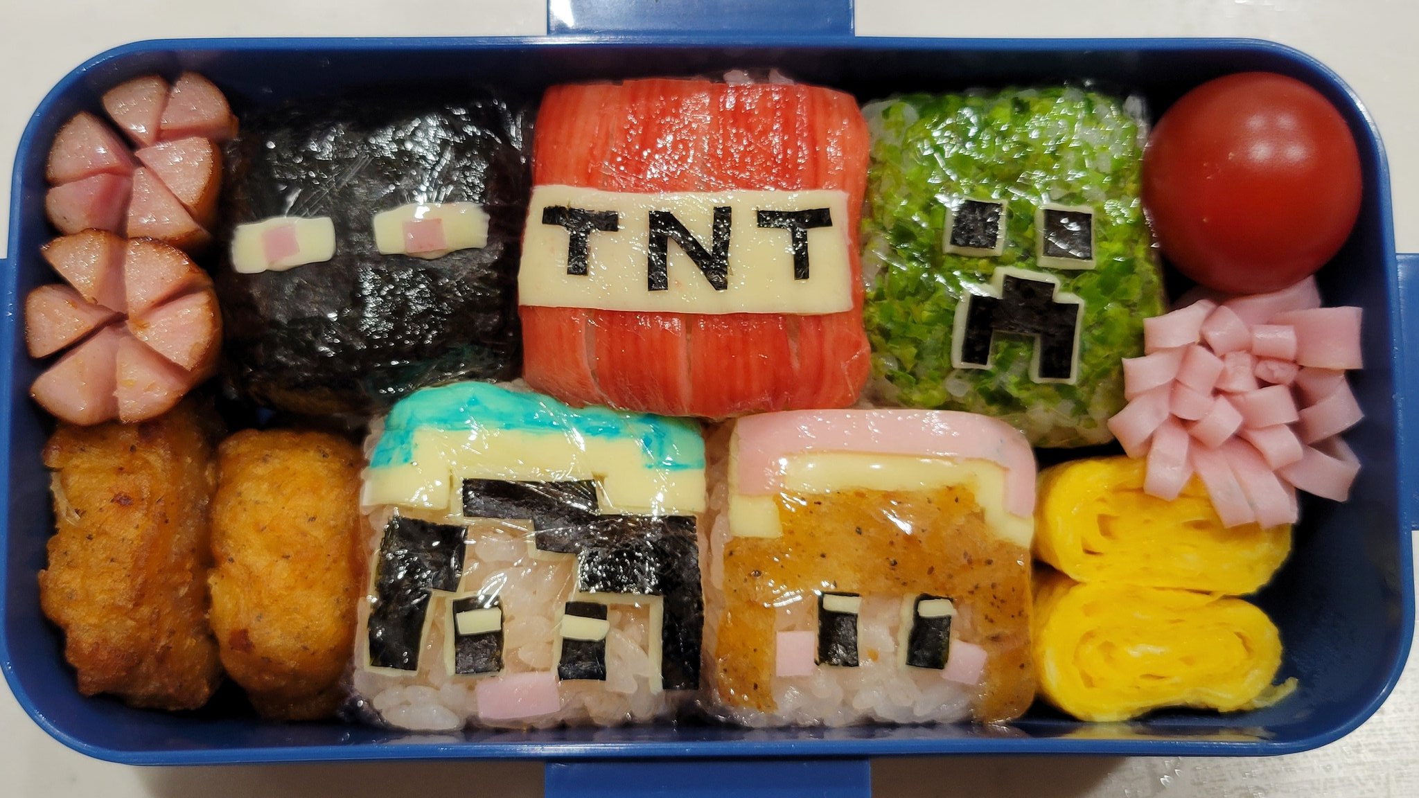 Zhiyu 完全自己満のちろぴのマイクラ弁当 ちろぴの マインクラフト キャラ弁 T Co Gvwgm0gv8n Twitter Zhiyu 完全自己満のちろぴのマイクラ弁当 ちろぴの マインクラフト キャラ弁 T Co Gvwgm0gv8n Twitter