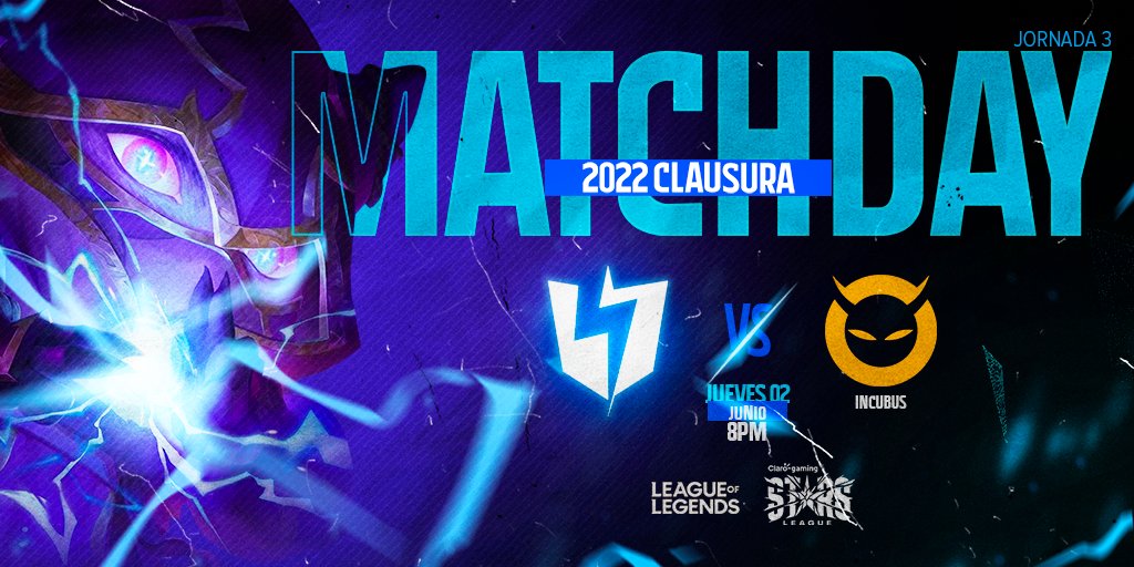 Llego la tercera jornada del torneo Clausura 2022 #ClaroGamingStarsLeague 🎇 y vamos con todo!!!
¡HOY ENTRAMOS A LA GRIETA! 
8:00pm 🌟 
twitch.tv/lvpperu
@LVP Liga de Videojuegos Profesional 🏆
#GoINS⚡
#ClaroGamingStarsLeague 2022 🏆⭐️