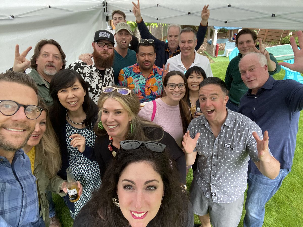 SeattleWolf's tweet photo. When The Wolf has their “Summer Kick-Off” BBQ…it rains. #PNWThings https://t.co/FWN37P8iq1