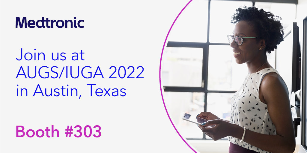 Heading to #AUGSIUGA22, June 14-18 in Austin, TX? I'll be there with the Medtronic Pelvic Health team, you can find us at Booth #303 in the Exhibit Hall or join us for lunch and "The Science of Sacral Neuromodulation, from Concept to Product," at 12:45 on 6/16. #MedtronicEmployee