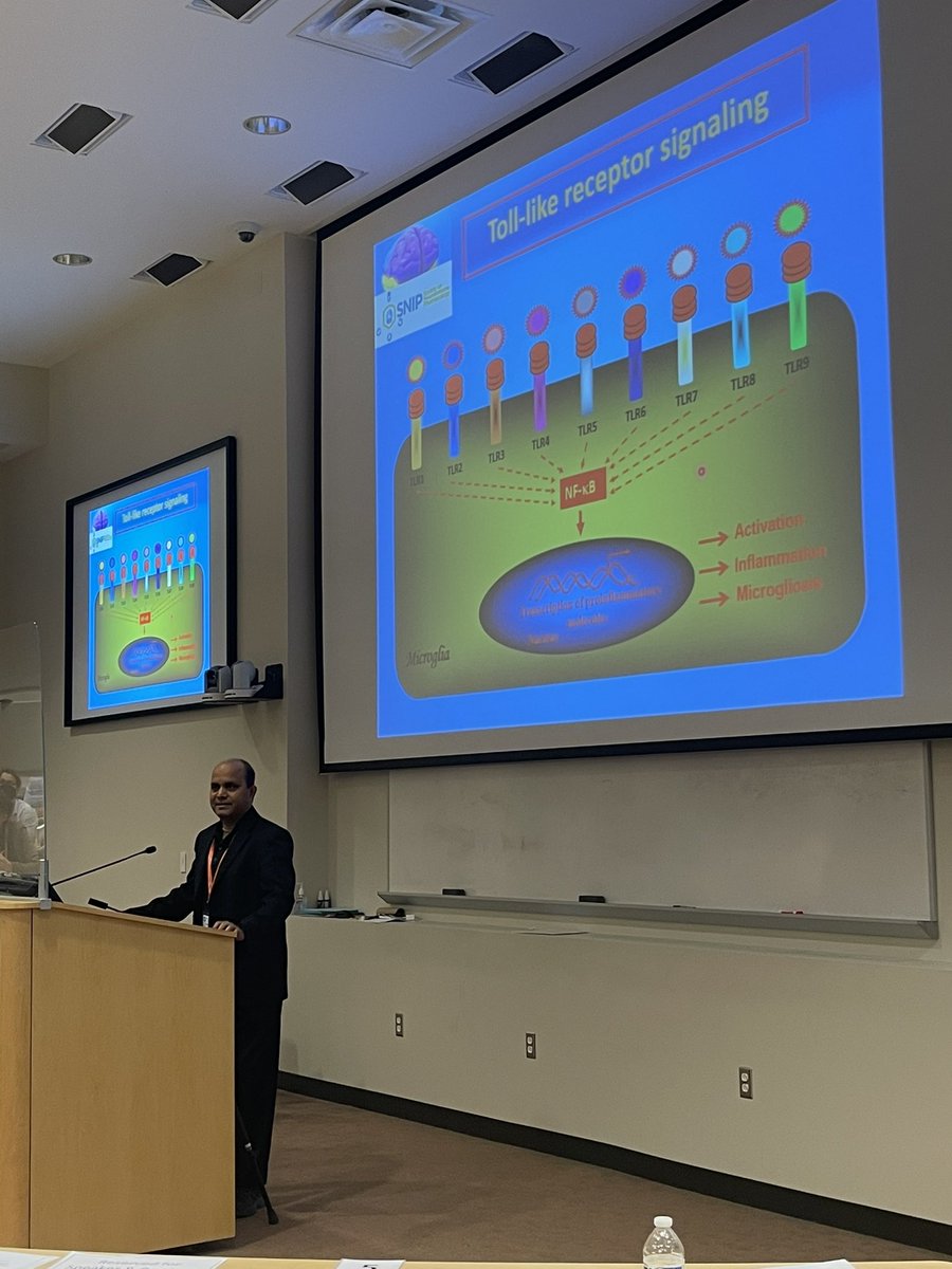 NIPT_journal's tweet photo. The symposium featured editor lectures from Drs. Howard Gendelman, Eliseo Eugenin, Linda Chang, Sabita Roy, and Kalipada Pahan. https://t.co/eX9CA1iuiK