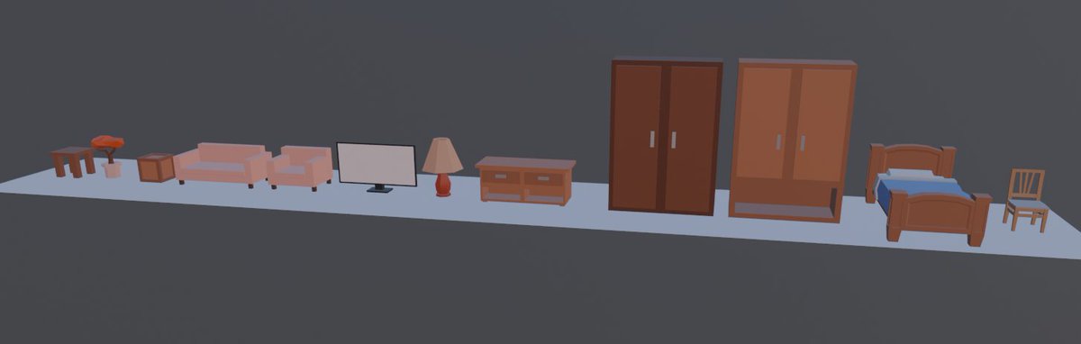 DAyyDev's tweet photo. I'm planning on selling a furniture asset pack. But Idk what to do currently, do I sell it as it is or continue to work on it? Any suggestions?
 #Roblox #robloxDev https://t.co/f4DgvkTwzP