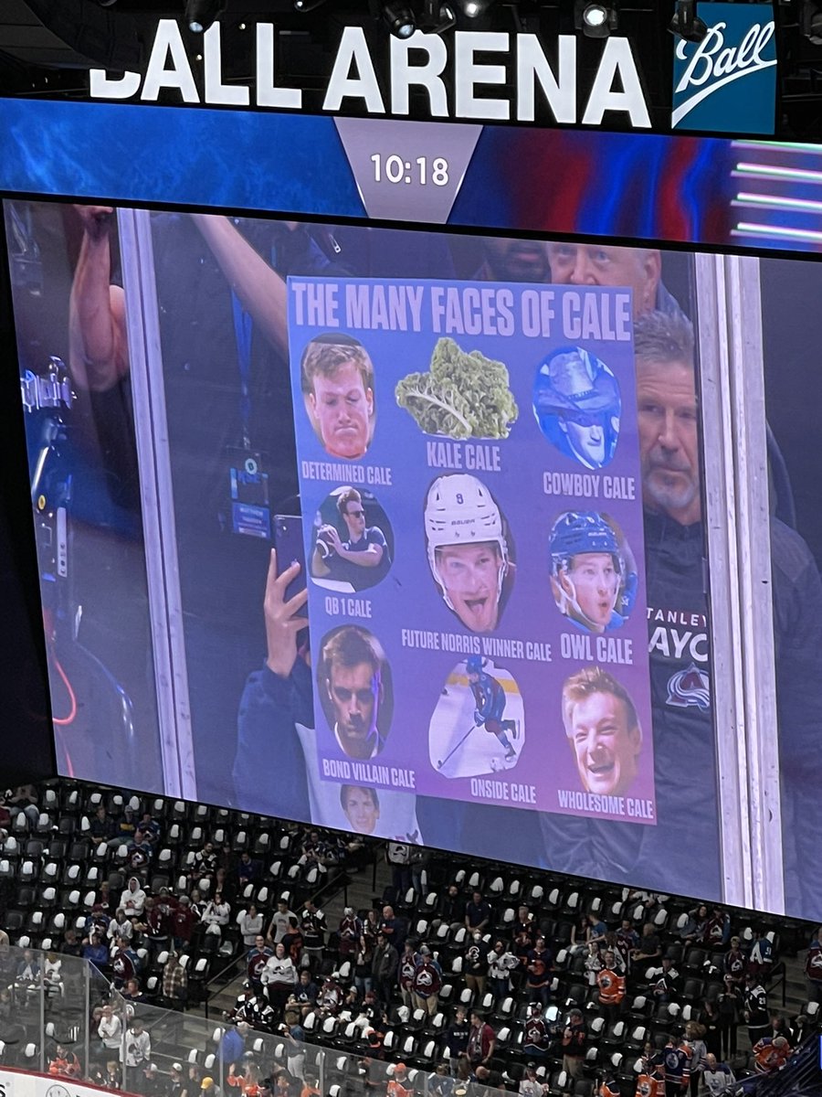 A good Cale Makar sign