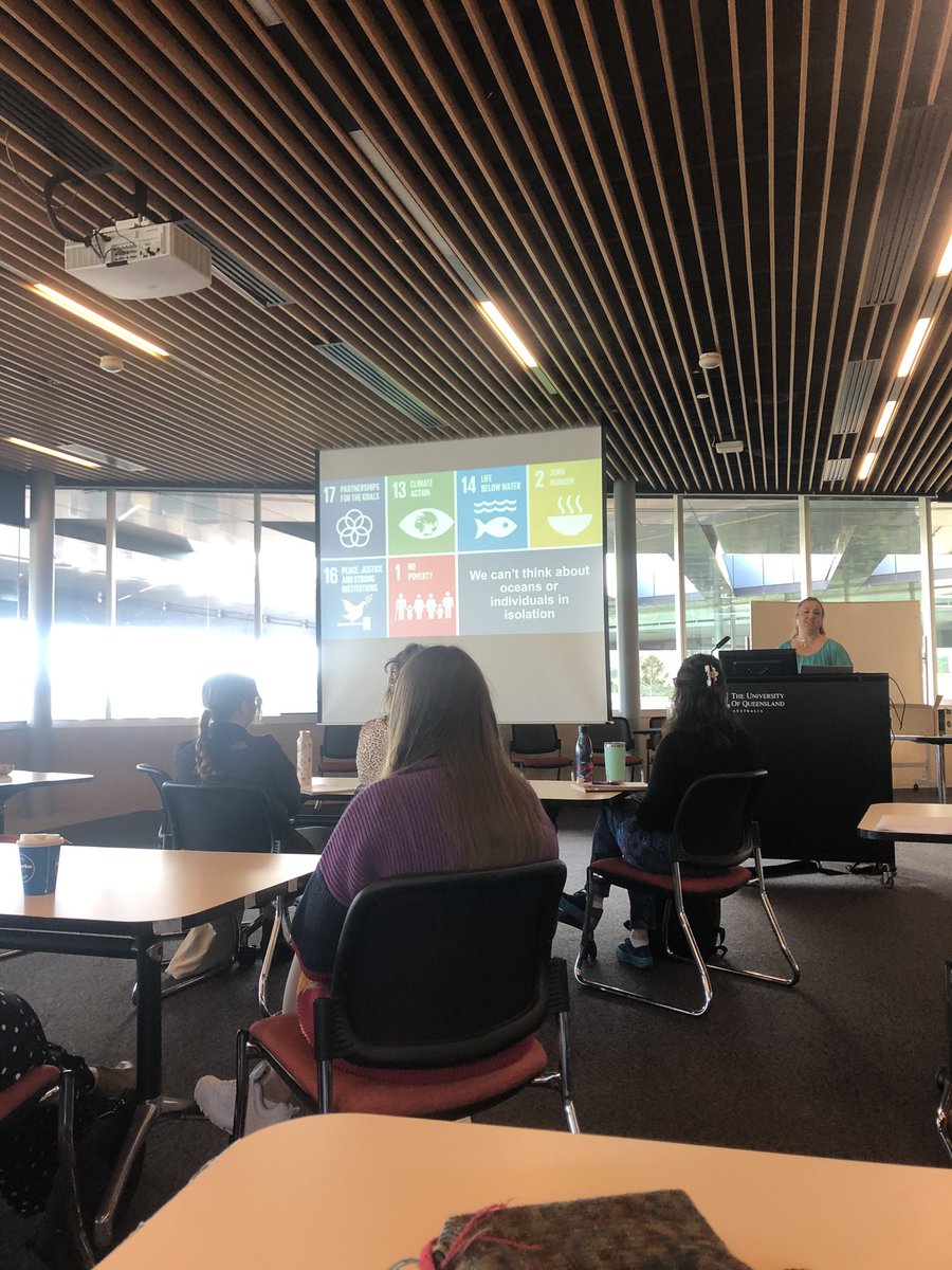 yolowaters's tweet photo. @AngelaSocSci keynote kicking off the @MarSocSci #SEQHub launch with a bang! #MarSocSciAus 🌊💙 https://t.co/p4ILs9Gm02