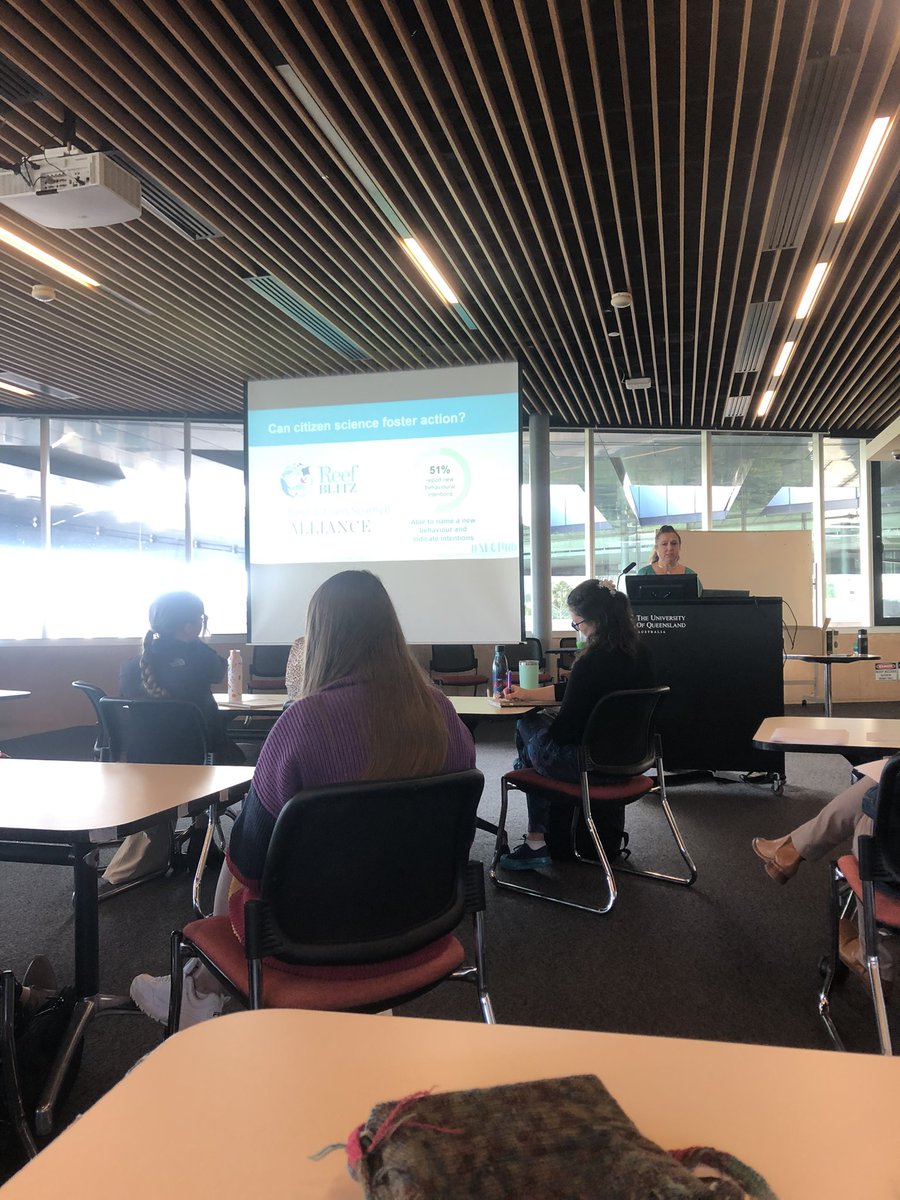 yolowaters's tweet photo. @AngelaSocSci keynote kicking off the @MarSocSci #SEQHub launch with a bang! #MarSocSciAus 🌊💙 https://t.co/p4ILs9Gm02