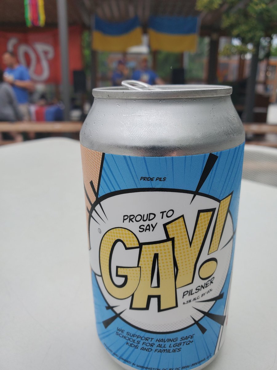 DachaDC's tweet photo. Happening. @WashBlade @dcbrau @SMYALDMV #pridepils https://t.co/QrM1slDbOV