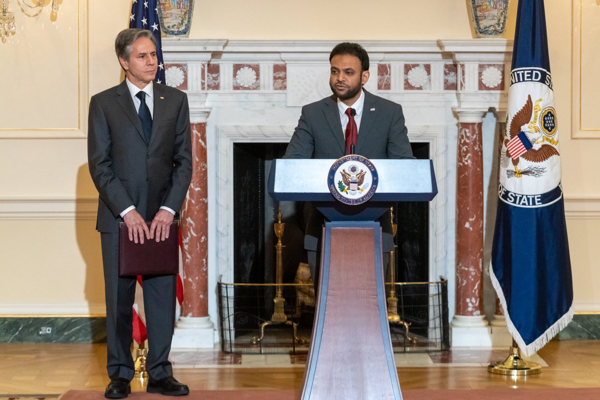 SecBlinken's tweet photo. Today, @statedept released the 2021 International Religious Freedom Report. Respect for religious freedom isn’t only one of our deepest held values and a universal human right—it’s also a vital foreign policy priority. We must do more to combat rising forms of hate. https://t.co/Gsl43J2jpa