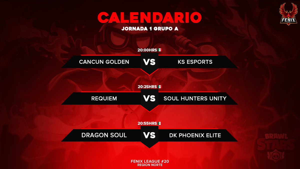 #BS | Match Day

Luego de 1 mes sin actividad hoy retomaremos la competencia, este día se disputa la primera jornada del grupo A:

🗓️ 02/06 | 20hrs🇲🇽
🎙️ @JulioMat__ 
📺 twitch.tv/iamjuliomx_