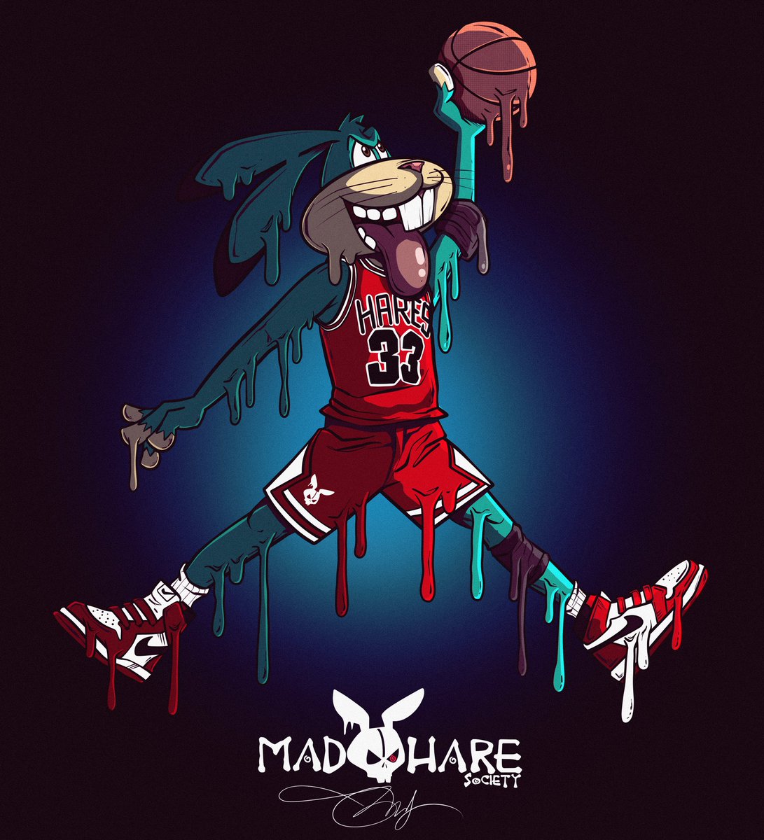 ElRealGenius's tweet photo. Greatness!!! by @ElRealGenius @MadHareSociety #33 I stay grindin’!! https://t.co/A7qTvs9ZZu