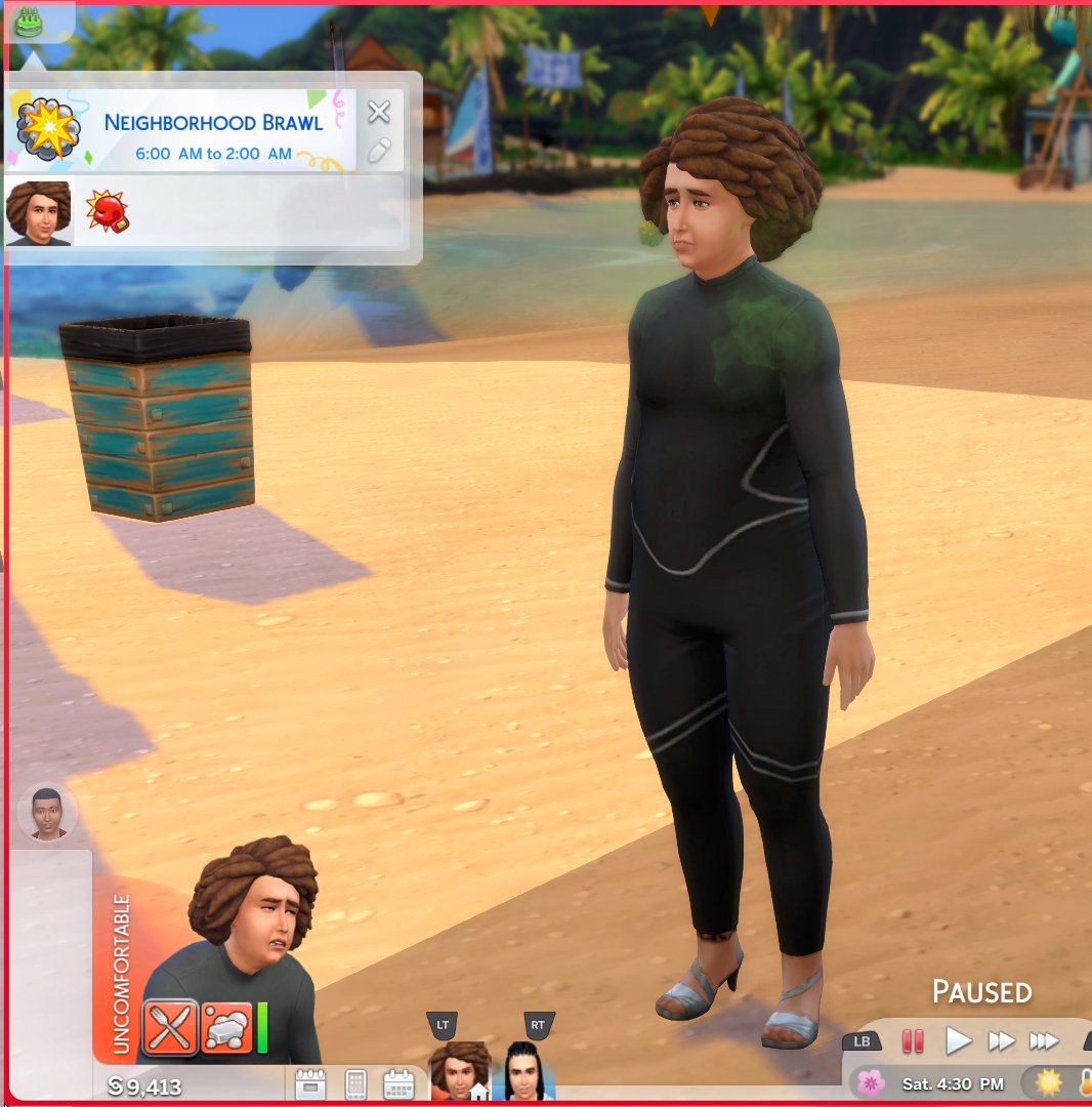 Kyle_D_Kuney's tweet photo. My sim apparently goes to work in HEELS. WERKKK GURL #TheSims4 #TheSims4Werewolves #heels #girl @lilsimsie I love you https://t.co/OkytO6UyAV