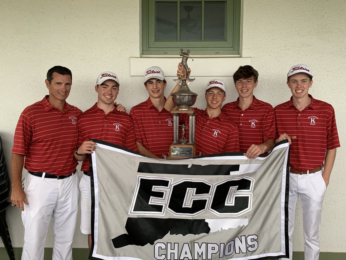 GoECCAthletics's tweet photo. 2022 ECC Boys Golf Champions - Killingly HS https://t.co/Tzay7uWYsm