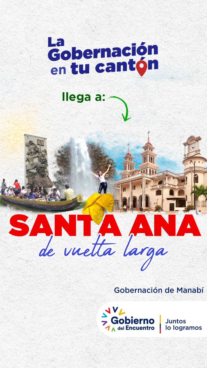 PoliticaUnion's tweet photo. ¡Santa Ana nos espera!

Hoy #LaGobernacionEnTuCantón llega a Santa Ana de Vuelta Larga. 

@juanfranciscoNH realizará una amplia agenda de actividades con la ciudadanía.

#GobiernoDeLasOportunidades https://t.co/6jYitMMNUw https://t.co/ydpAcQLGSz