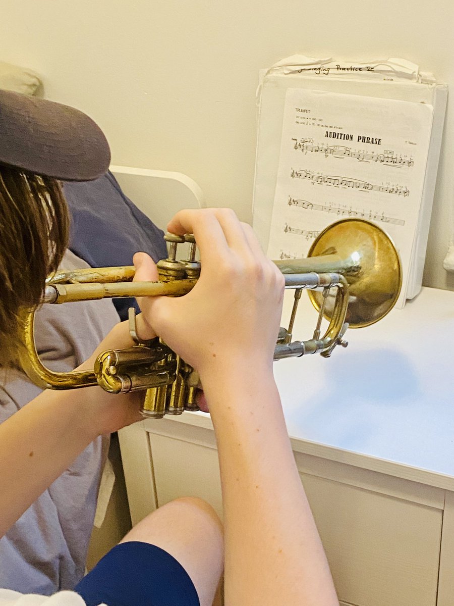rwetstone's tweet photo. Is there anything more fun or gratifying than helping your teenager prepare for a jazz band  audition?     No. There is not. https://t.co/bHc48LgB28