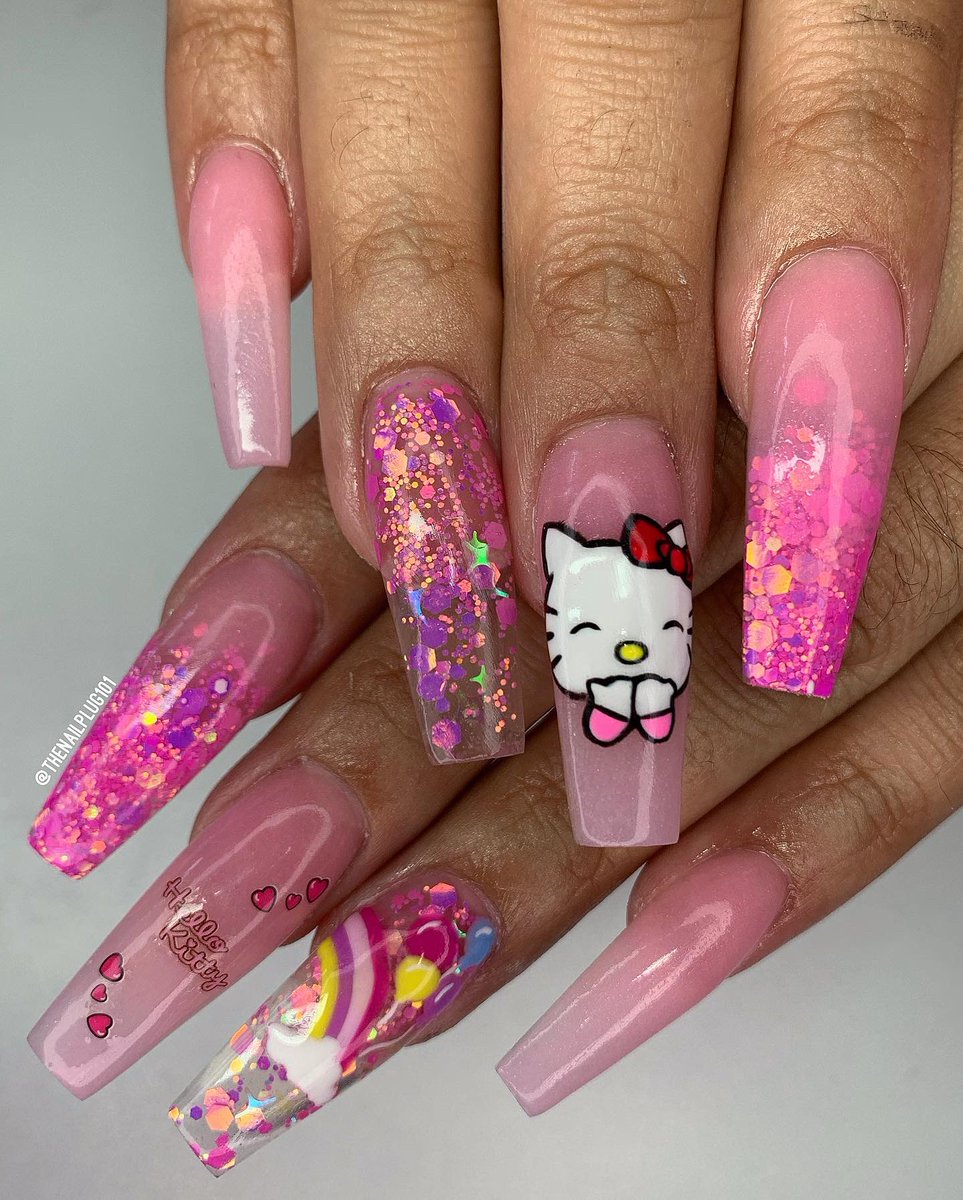 iambeebeex96's tweet photo. The baddest of the baddest kitties ๐โจ period ๐
๐ฝ
#ncnails #nailtech #nailart #nailinspo #hellokitty #handpaintednailart #acrylicnails #artist https://t.co/3oscfc9V2K