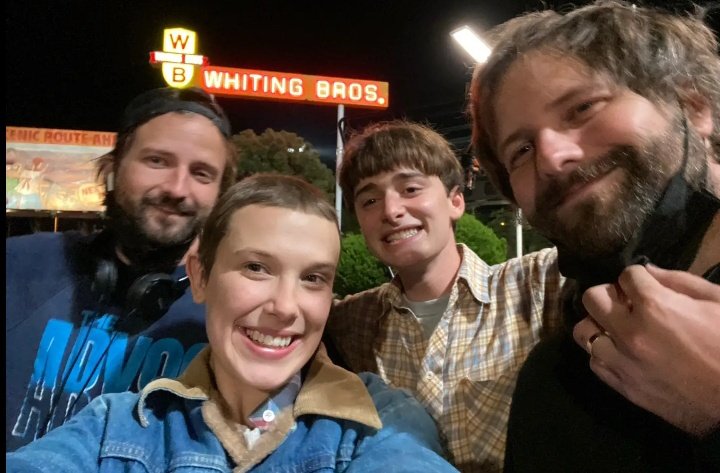 dailyfilaleb's tweet photo. 📸 • Noah Schnapp postou em seu TikTok fotos de gravações de várias temporadas de Stranger Things

🥺💜

[3/4] https://t.co/xWu5NWJrZN