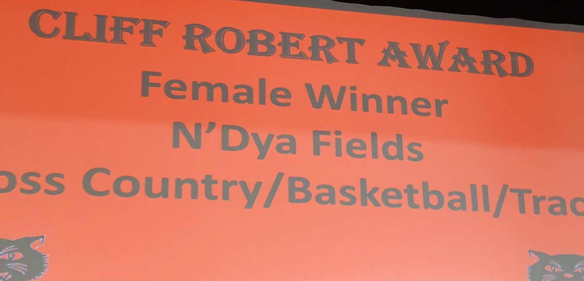 EastHighXC's tweet photo. Cliff Robert Female Athlete of the Year…both nominees are XC ladies. Proud of both…and a Congrats to N’Dya.
#GonnaMissTheseTwo https://t.co/mlUkVxhBwa