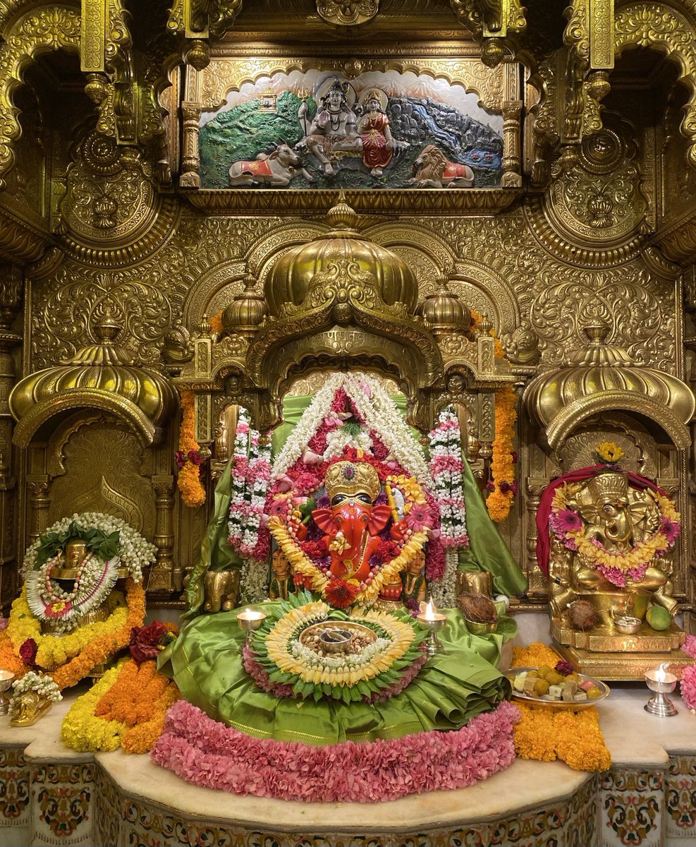 SVTMumbai's tweet photo. 🙏गणपती बाप्पा मोरया 🌺मंगलमूर्ती मोरया 🙏०३/०६/२०२२ https://t.co/0jTx0VY7fV