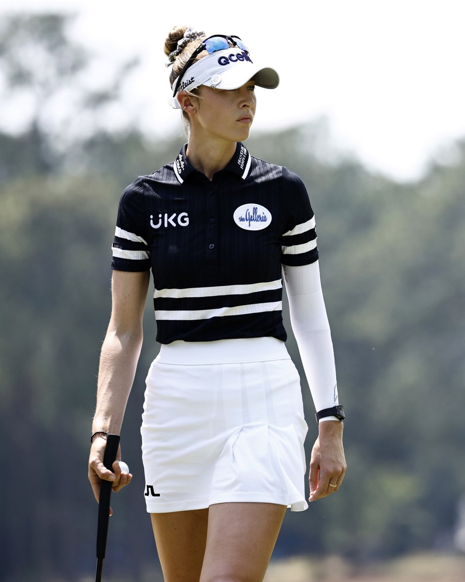 Nelly shoots a one-under 70 on Thursday at the <a href="/uswomensopen/">U.S. Women's Open</a>, her first competitive round in 119 days.