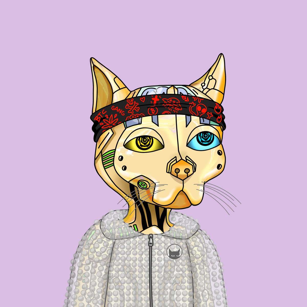 ceotim's tweet photo. Slow & steady, brick by brick. I'm not necessarily trying to create a matching set, as I'm not that elite within the #GangGang yet. LOL.π€£But loving the #GCG community, & this #GutterClone art is very well done. Insanely underpriced right now. #GutterCatGang #NFTs #Crypto #Web3 https://t.co/DOx18sJB1z