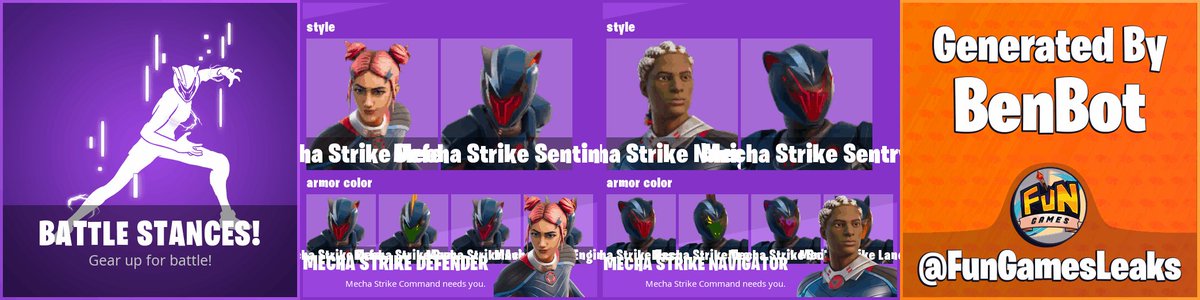 FunGamesLeaks's tweet image. New cosmetics from #Fortnite unlocked pak 1011optional