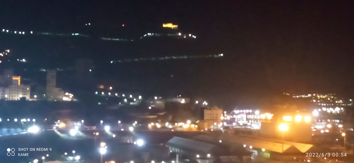 Kamel31001's tweet photo. Le fort Santa Cruz en haut bien éclairé 
#وهران_في_القلب ♥️ https://t.co/8w8f3oaXsY
