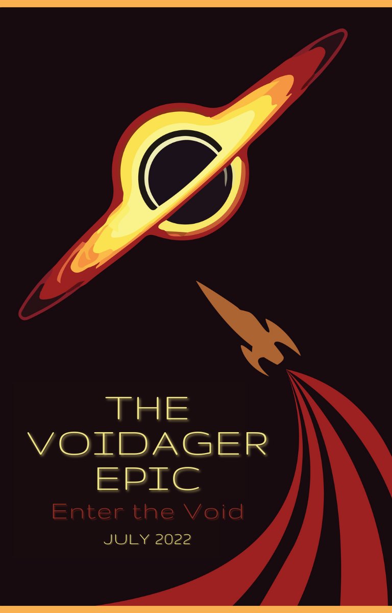 _30_Press's tweet photo. We're thrilled to announce our collaboration with @EnterTheVoidNFT to bring you The Voidager Epic.
A fantastical tale of a strange anomaly in the Milky Way system, mysterious creatures, unimaginable worlds, and humanity’s strange fate.
Issue #1 July 2022. #authorsfirst https://t.co/w51tWb6t72