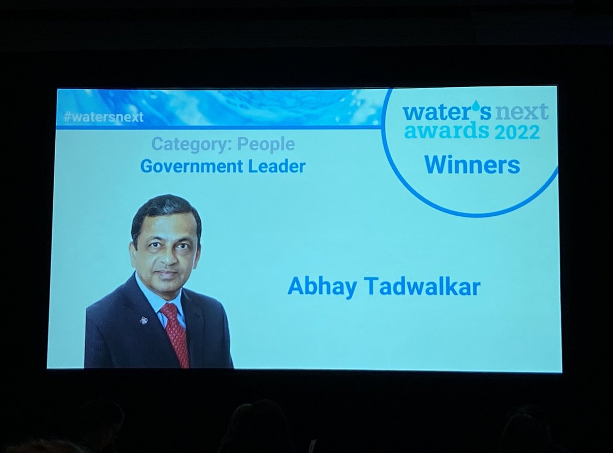 🎉Congratulations 🎉 to Abhay Tadwalkar
#WatersNext award recipient in the Government leader category.
#CanadianWaterSummit
<a href="/BrinkmannMarkus/">Markus Brinkmann</a> <a href="/usask/">U of Saskatchewan</a> <a href="/GWFutures/">Global Water Futures</a> <a href="/usask_water/">Global Institute for Water Security</a> <a href="/ToxCentre/">Toxicology Centre, University of Saskatchewan</a>
