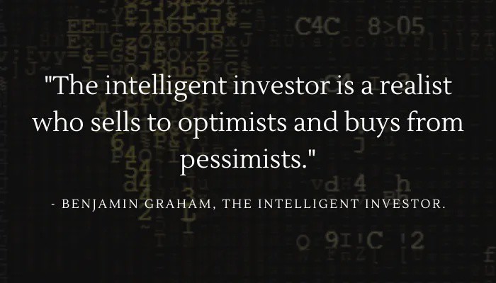 FinAayush's tweet image. Detach themselves from Mr. Market's ever-changing views: Graham describes the market as a person who is unpredictable and has mood swings every other second.

Read more 👉 lttr.ai/xo5D

#IntelligentInvestor #StrongFundamentals #LongTerm