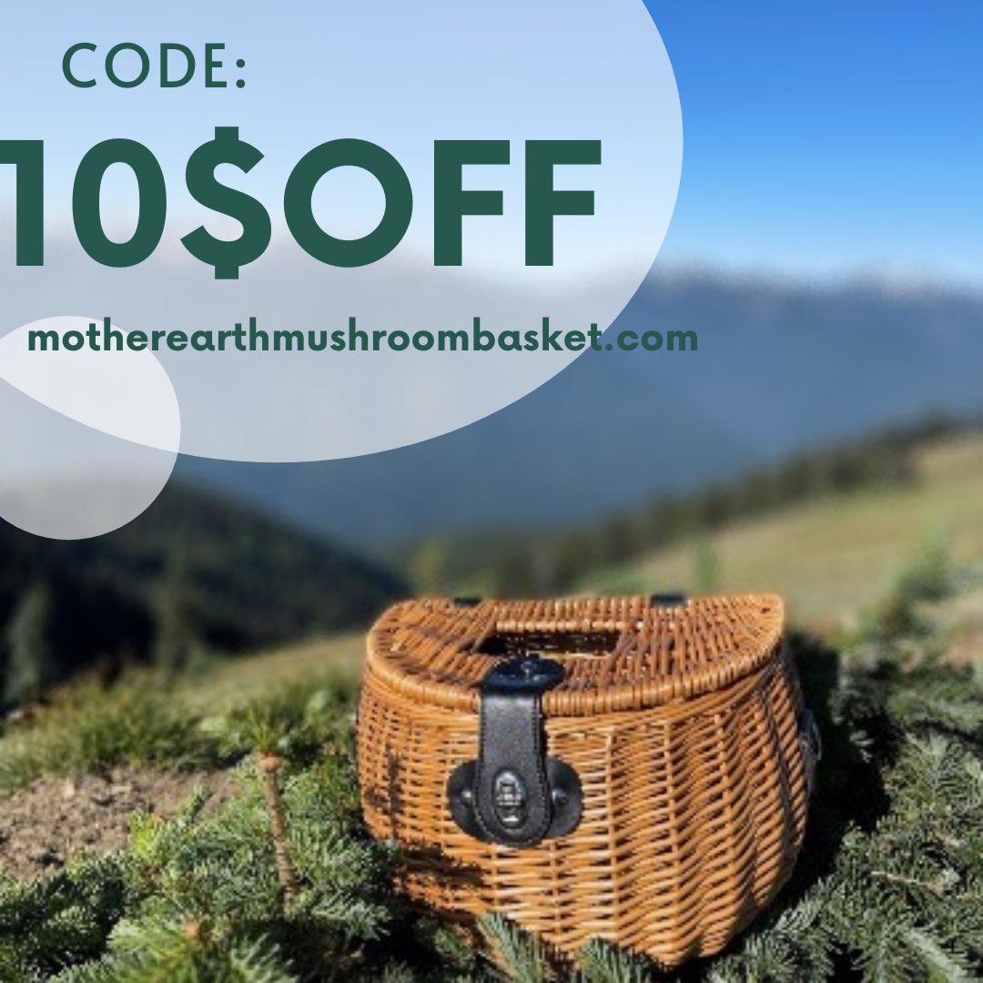 EarthBasket's tweet photo. Sending the ❤️back to all of you! Use code- 10$OFF to get $10 off on my website! Link in bio!! 🍄🦋🍃💐🌎🌲 
.
.
#motherearthmushroombasket #mushroomsbasket #linkinbio #morelmushrooms #morelhunting #chantrelles #pnw #mushrooms_of_our_world #mushrooms #mushroomvibes #motherearth https://t.co/klLBR0cYwq