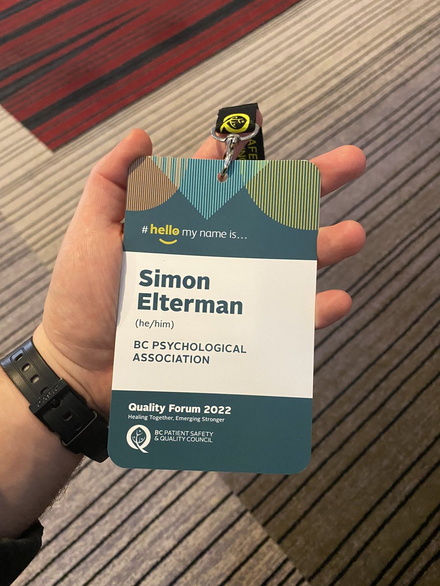 DrSimonElterman's tweet photo. Great Quality Forum this year! 👌

Learned a lot about current trends in healthcare, made some new connections, &amp; ran into old friends! Very inspiring! @BCPSQC #QF22 https://t.co/qtUlz5k2sW